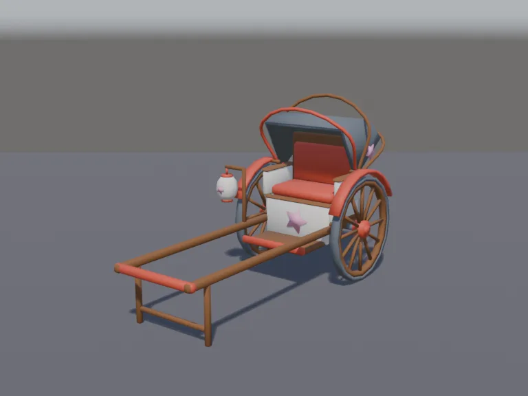 Japanese Rickshaw, view 2