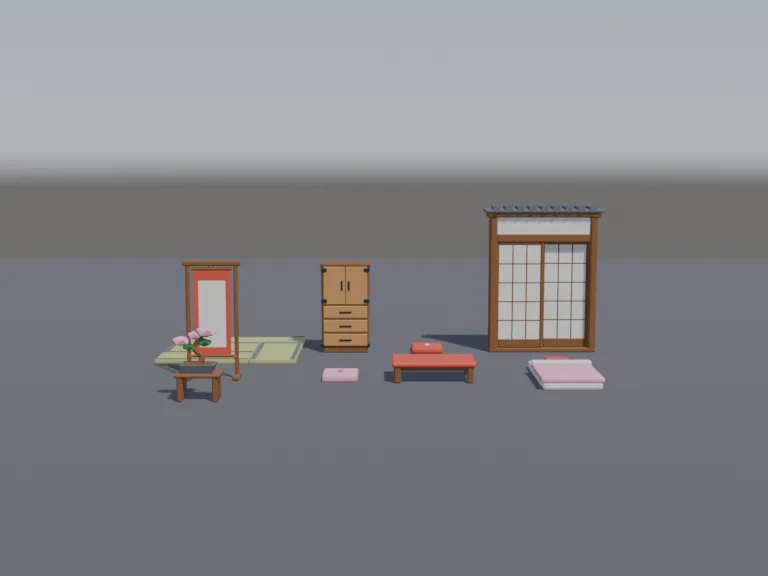 Japanese Room Set, view 4