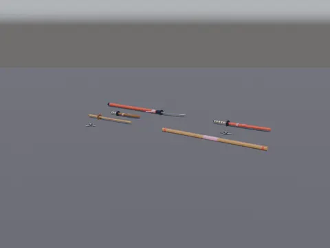Japanese Weapon Set