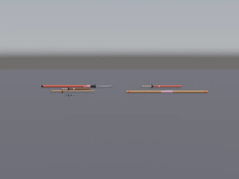 Japanese Weapon Set, view 3