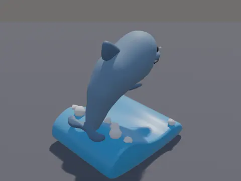 Jumping Dolphin Pet