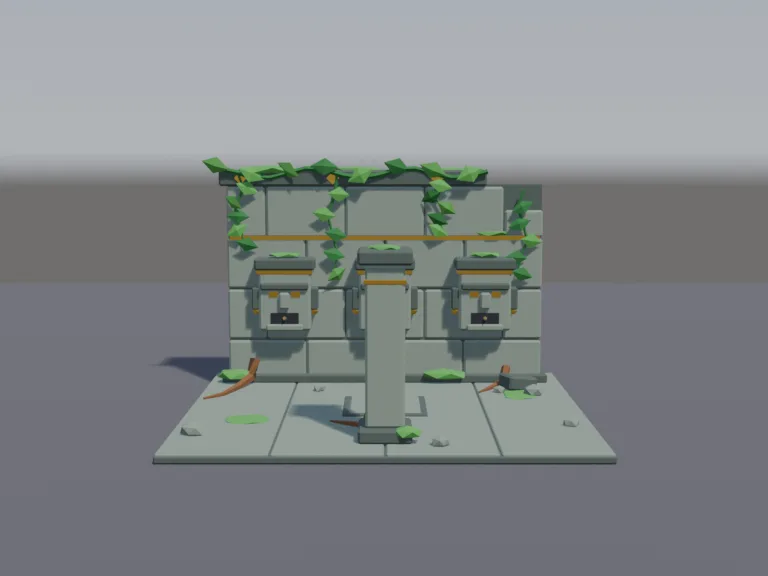 Jungle Dart Trap Wall, view 4