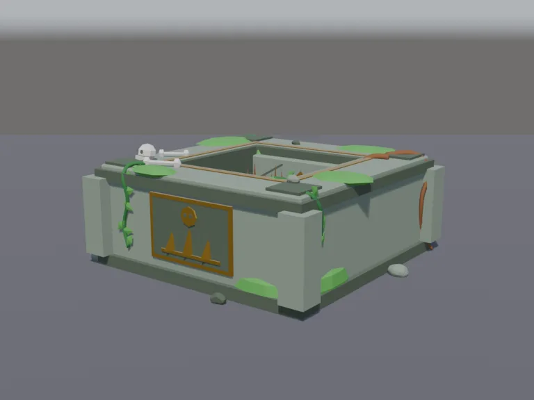 Jungle Spike Pit Trap, view 2