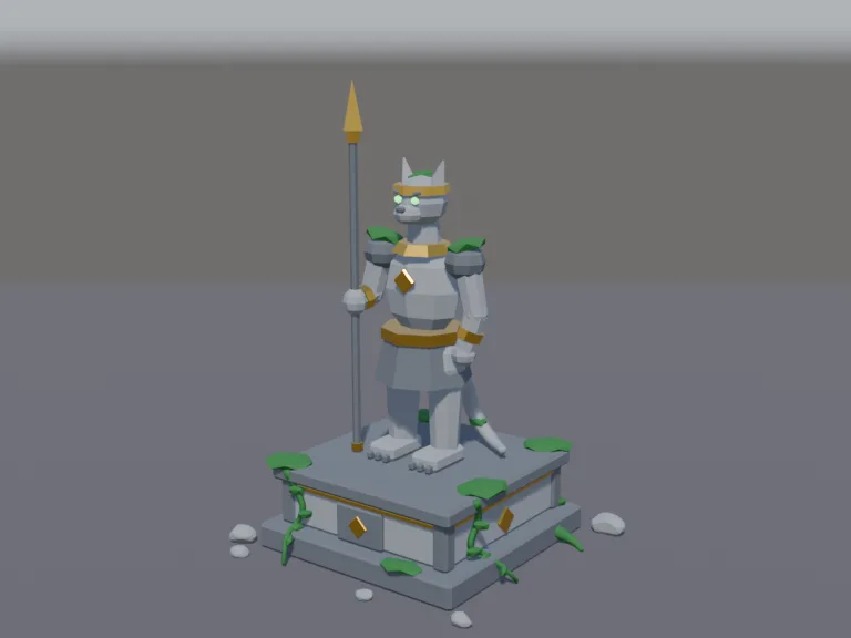 Jungle Temple Guardian, view 2