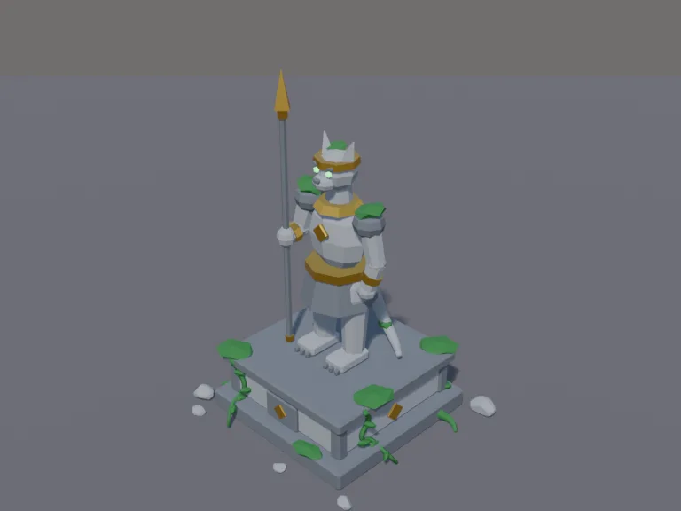 Jungle Temple Guardian, view 3