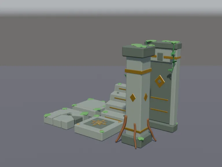 Jungle Temple Kit, view 2
