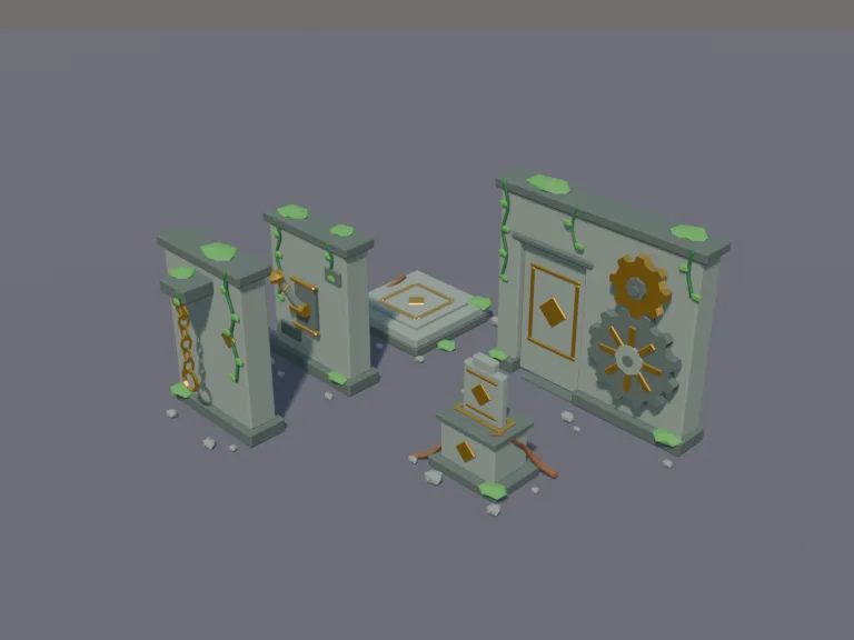 Jungle Temple Mechanisms, view 3