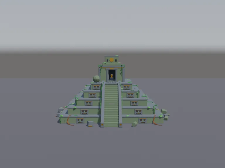 Jungle Temple Pyramid, view 4