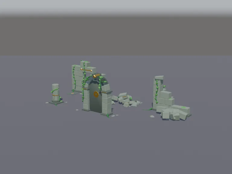 Jungle Temple Ruins Kit, view 2