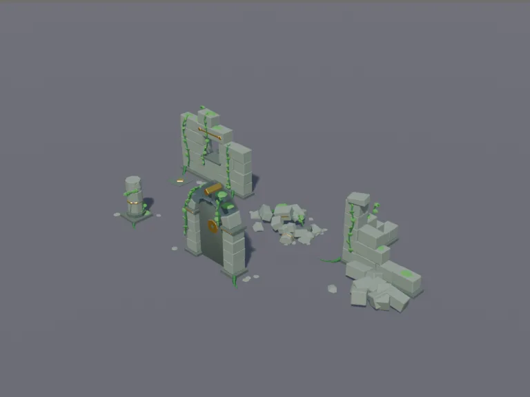 Jungle Temple Ruins Kit, view 3