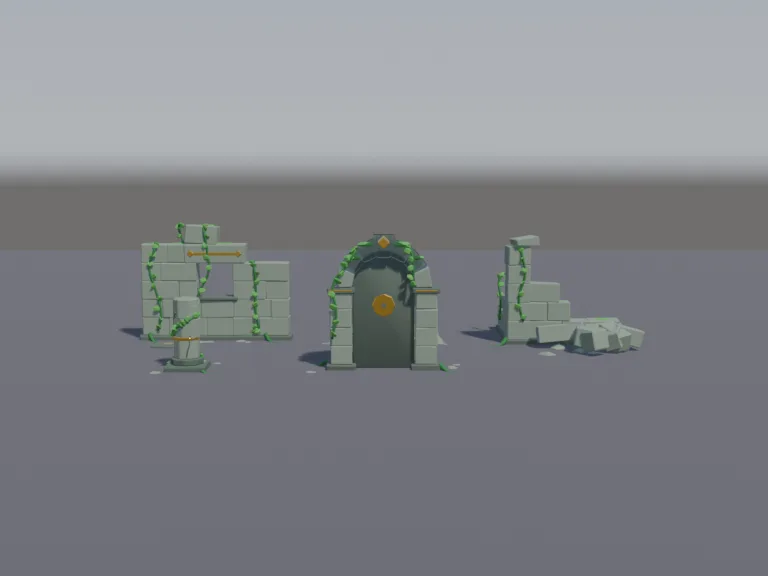 Jungle Temple Ruins Kit, view 4