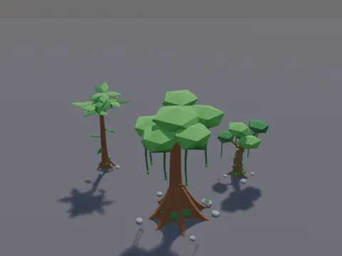Jungle Tree Set