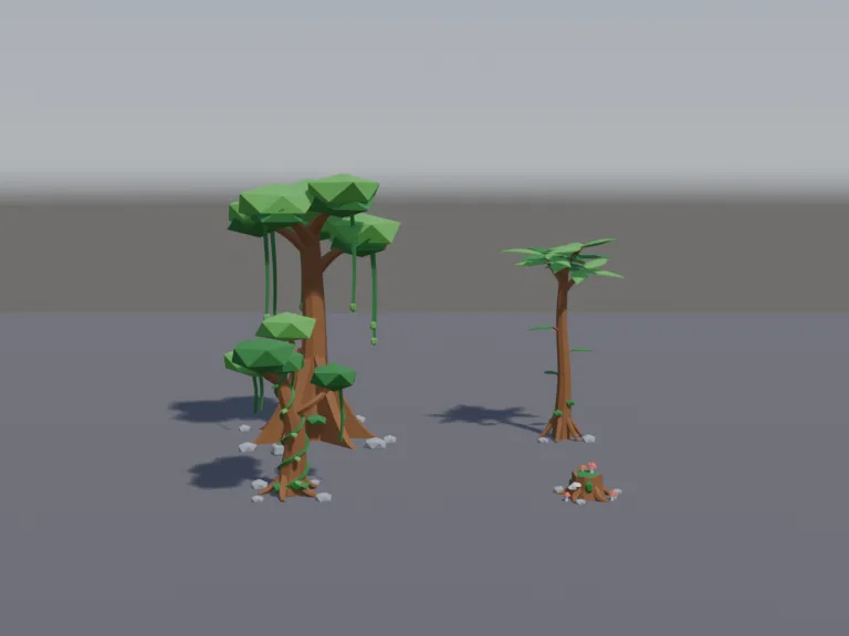 Jungle Tree Set, view 4