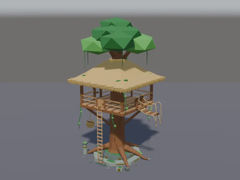 Jungle Treehouse Lookout, view 2