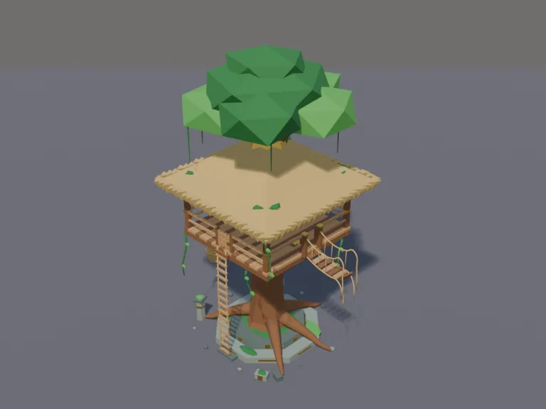 Jungle Treehouse Lookout, view 3