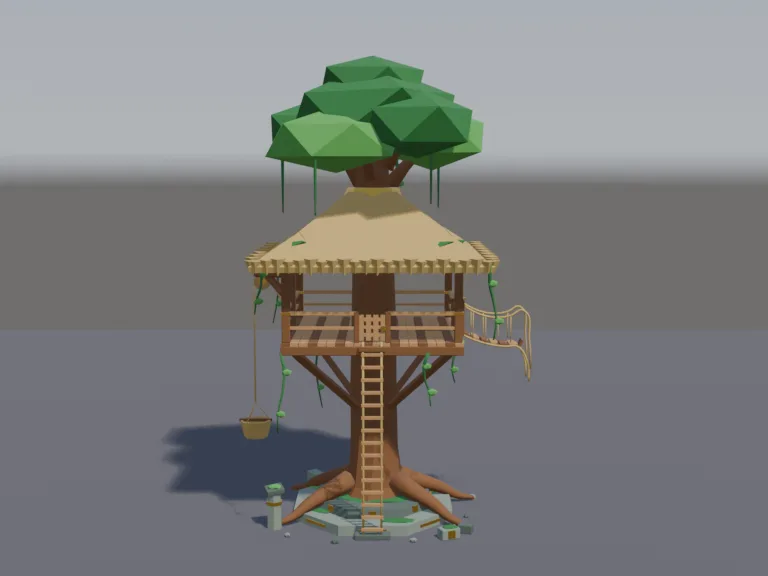 Jungle Treehouse Lookout, view 4