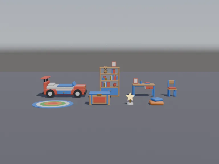 Kids Race-Car Bedroom, view 4