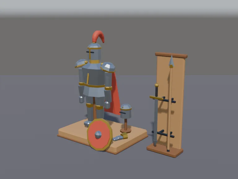 Knight Armor Stand, view 2