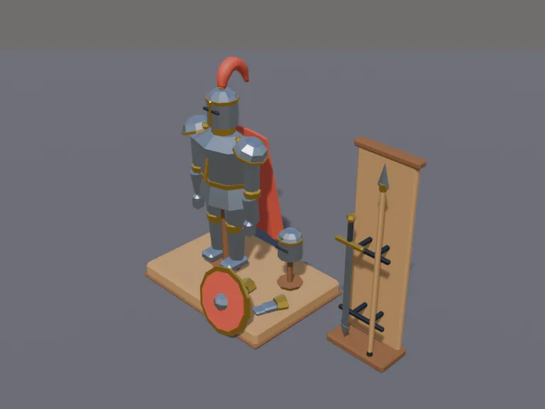 Knight Armor Stand, view 3