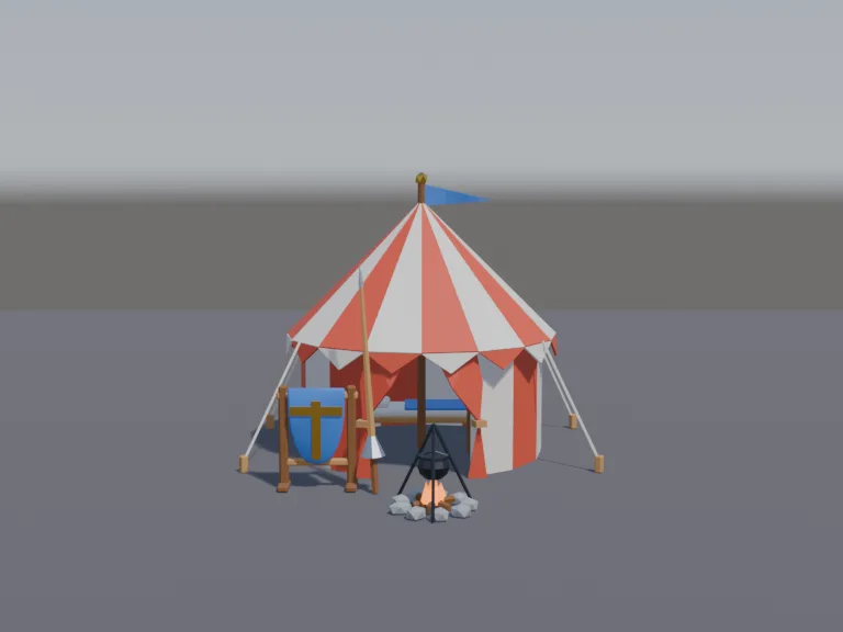 Knights Tent Camp, view 4