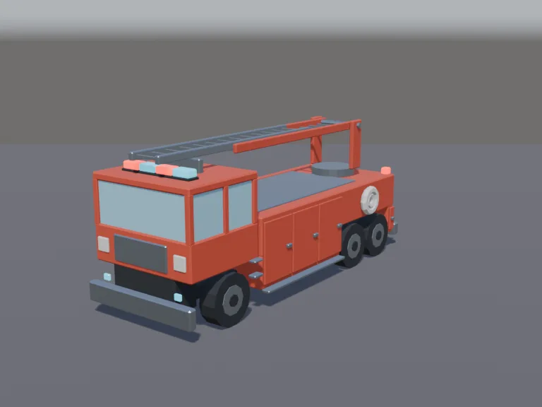 Ladder Fire Truck, view 2