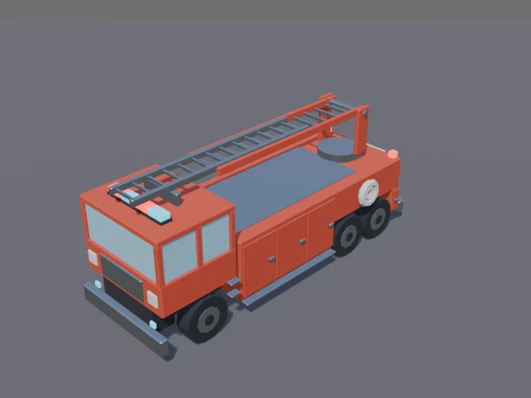 Ladder Fire Truck, view 3