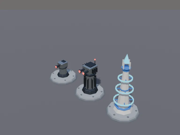 Laser Tower Upgrades, view 3