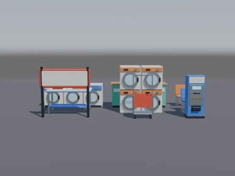Laundromat Shop Set, view 3