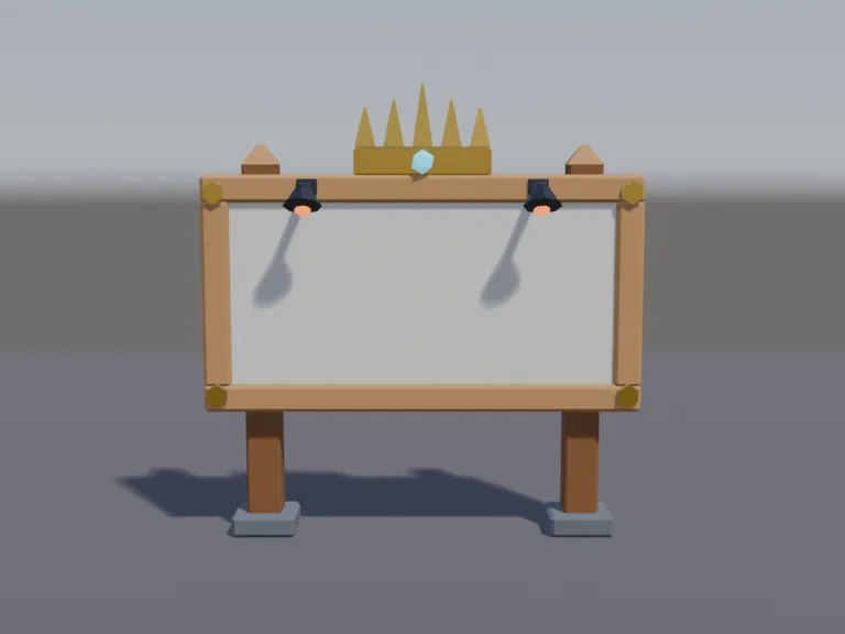 Leaderboard Sign, view 4