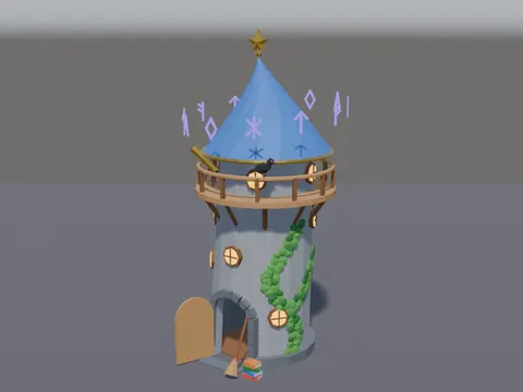 Leaning Wizard Tower