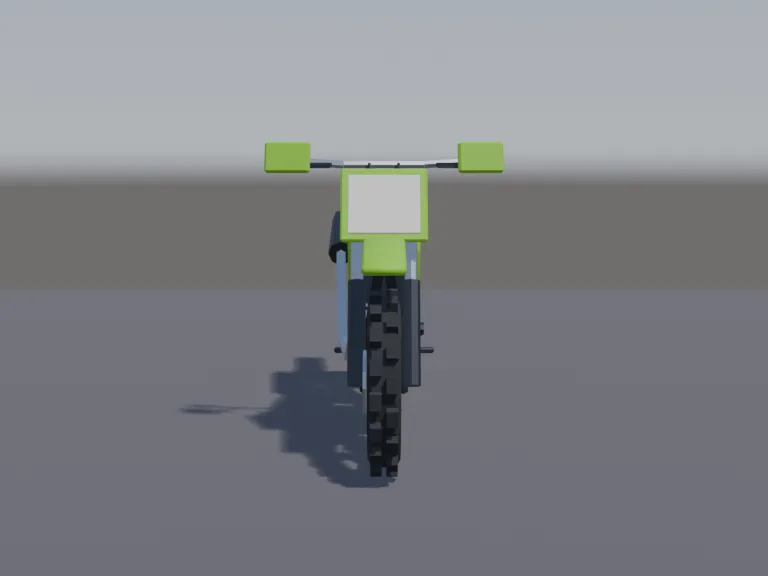 Lime Dirt Bike, view 4