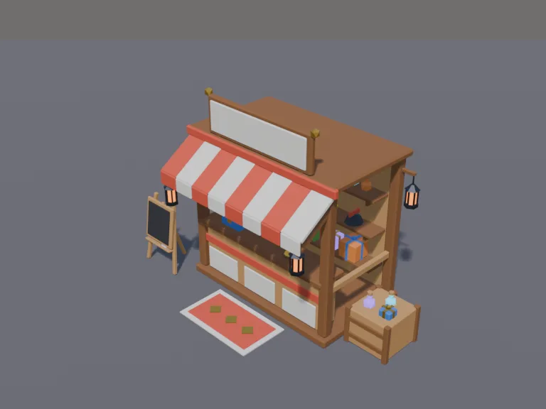 Lobby Shop Kiosk, view 3