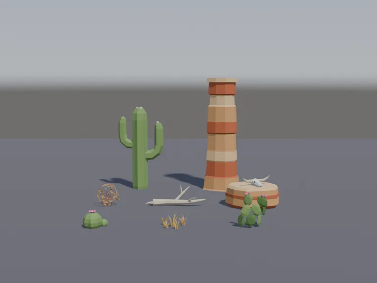 Low-Poly Desert Props, view 4