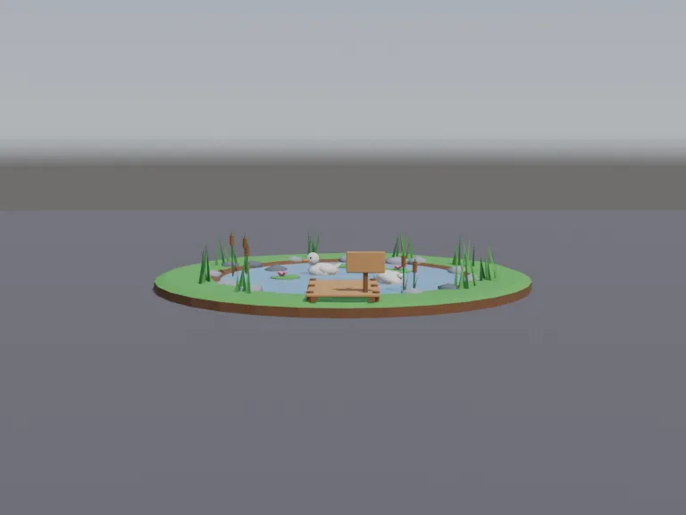Low-Poly Duck Pond, view 4