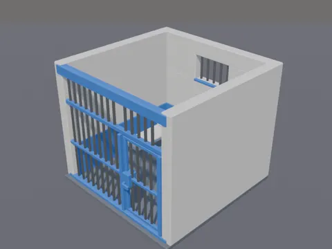 Low-poly Holding Cell