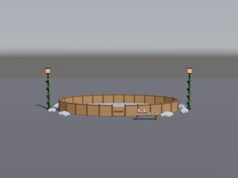 Low-Poly Ice Rink, view 4