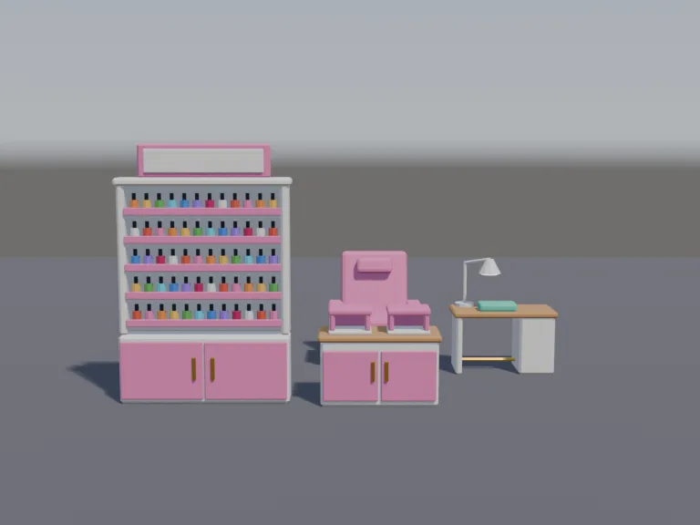 Low-Poly Nail Salon, view 3