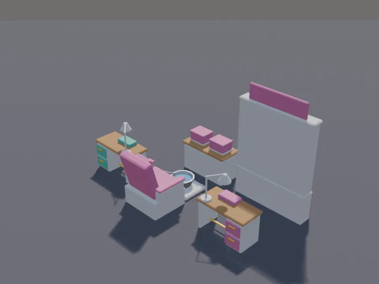 Low-Poly Nail Salon, view 4