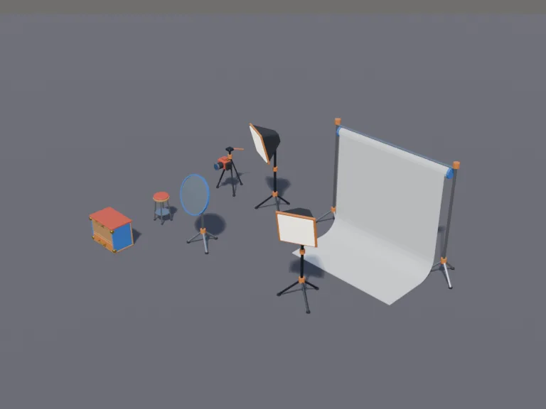 Low-Poly Photo Studio, view 3