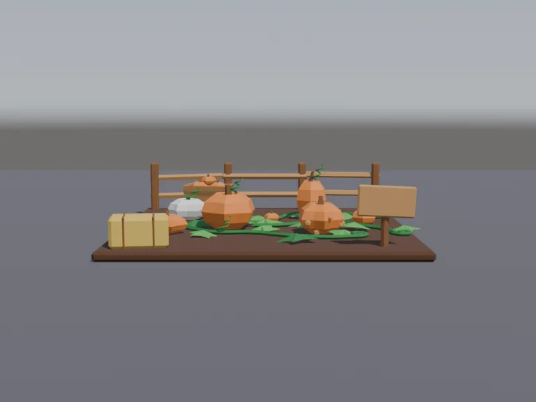 Low-Poly Pumpkin Patch, view 4