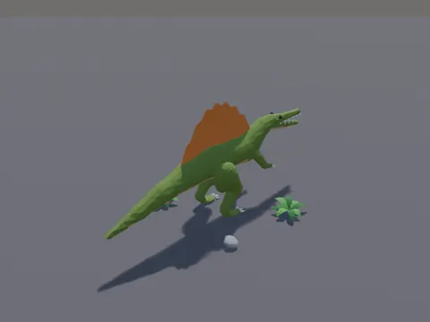 Low-Poly Spinosaurus