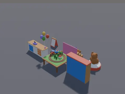 Low-Poly Toy Store