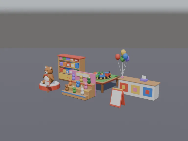 Low-Poly Toy Store, view 2