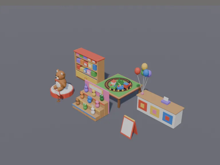 Low-Poly Toy Store, view 3