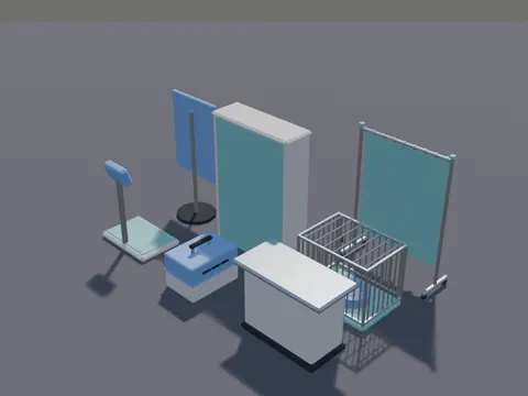 Low-Poly Vet Clinic