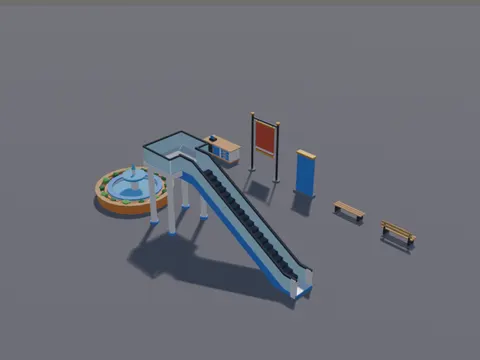 Mall Atrium Set