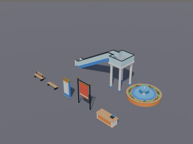 Mall Atrium Set, view 3