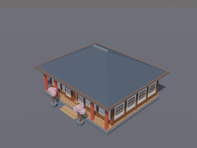 Martial Arts Dojo, view 3