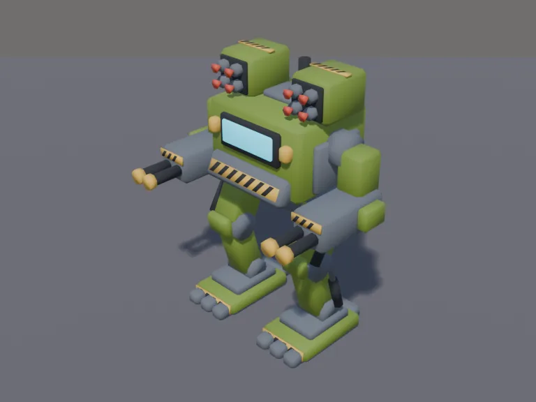Mech Walker Boss, view 3