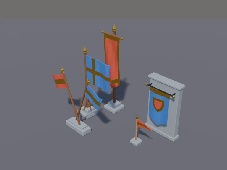 Medieval Banners Set, view 3